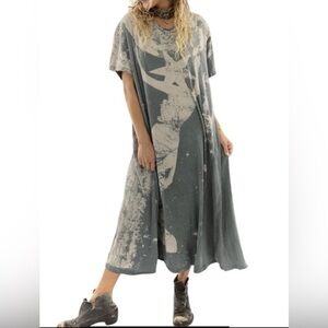 Magnolia Pearl Space Disco Tee Dress in the Ozzy color 100% cotton jersey